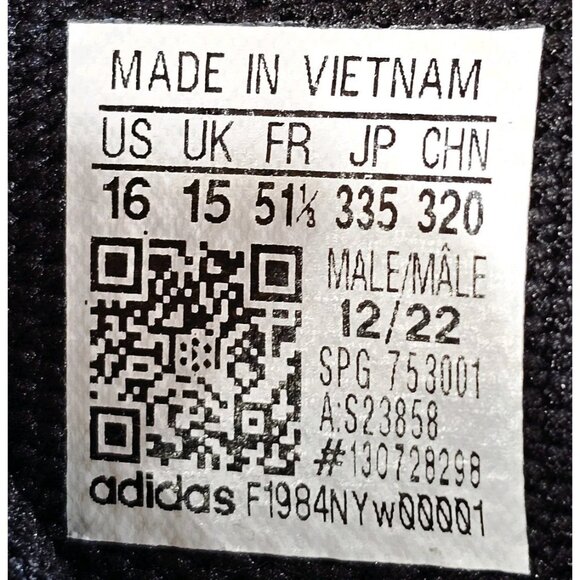 Adidas Icon 7 S23858 Black Red Metal Baseball Cleats Sneakers - Men's Size 16 - Picture 8 of 14